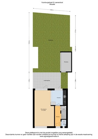 Floorplan - Voorburgstraat 8, 3634 AW Loenersloot